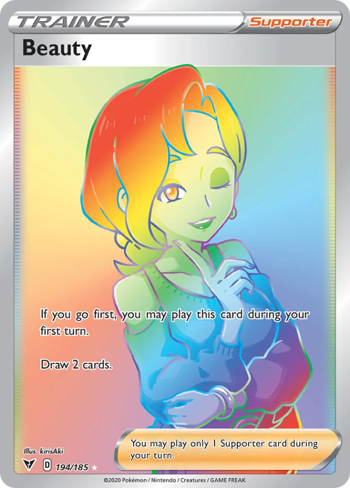 Beauty #194 Vivid Voltage Pokemon card