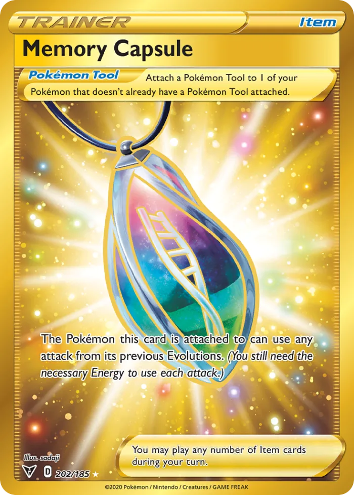 Memory Capsule #202 Vivid Voltage Pokemon card