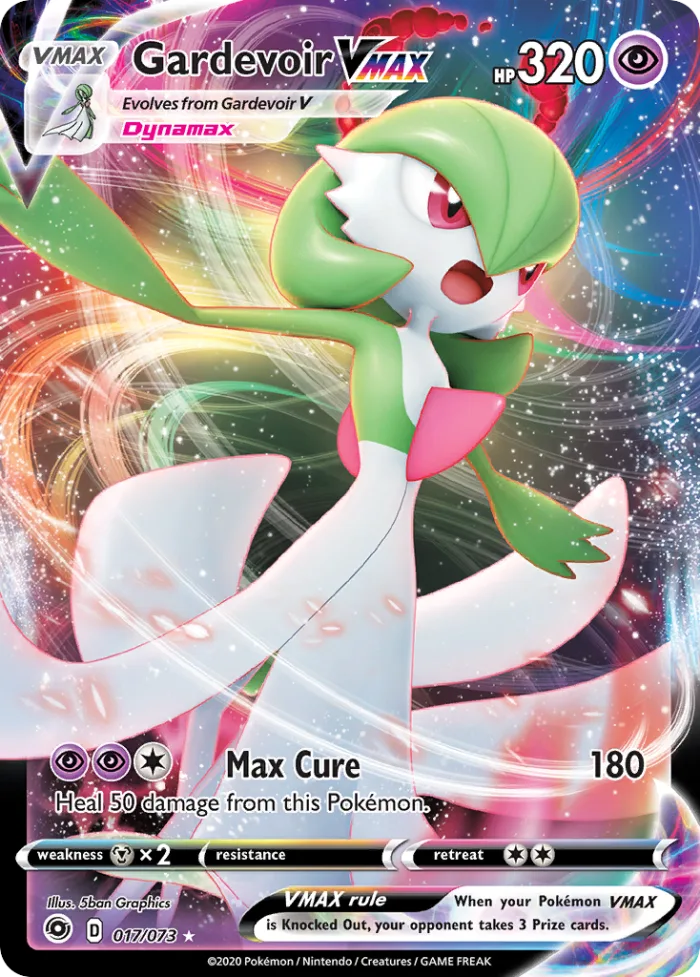 Gardevoir VMAX #17 Champion's Path Pokemon card