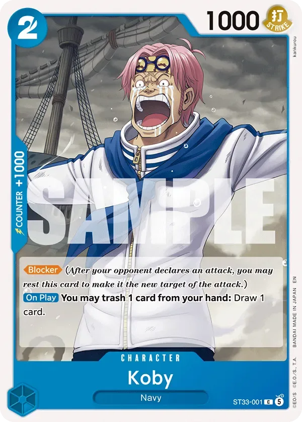 Koby BLUE Kuzan card