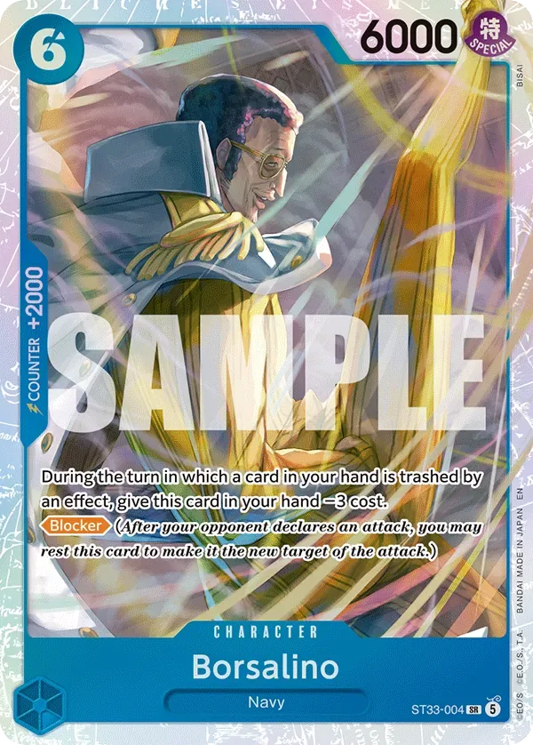 Borsalino BLUE Kuzan card