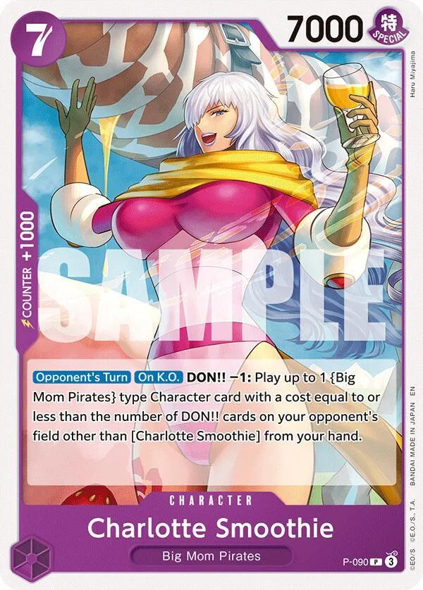 Charlotte Smoothie PURPLE Charlotte Katakuri card
