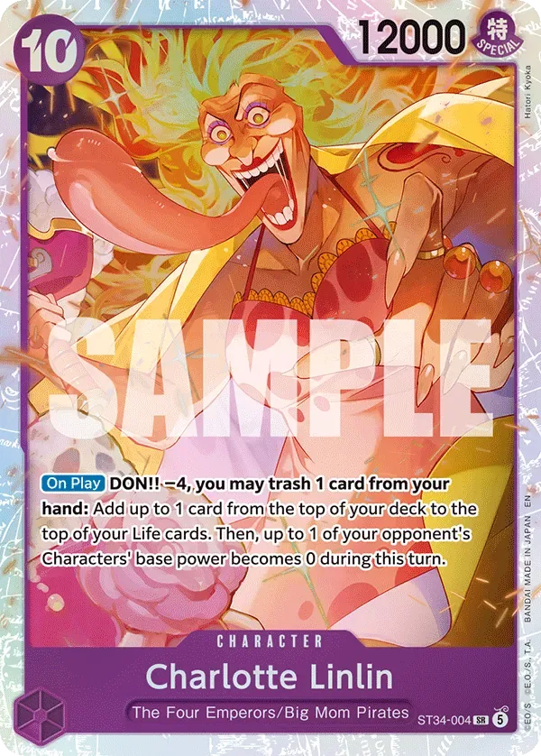 Charlotte Linlin PURPLE Charlotte Katakuri card