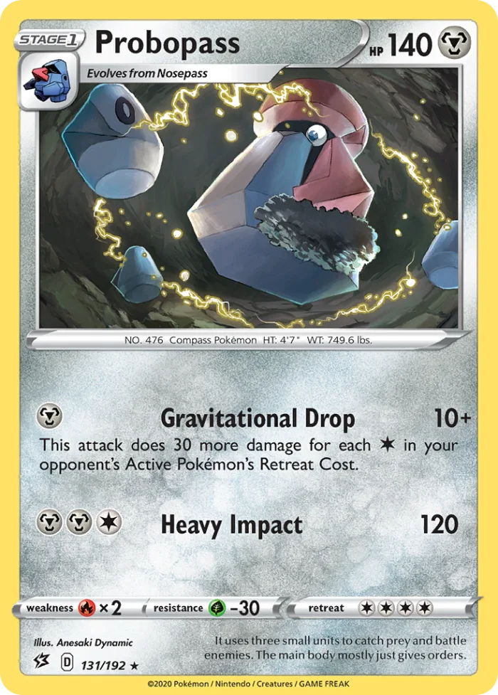 Probopass #131 Rebel Clash Pokemon card