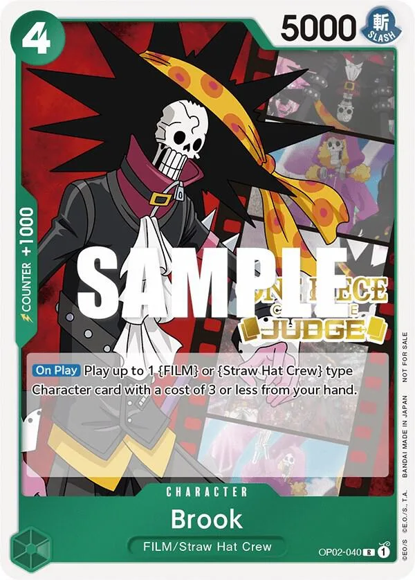 Brook Judge Promos card