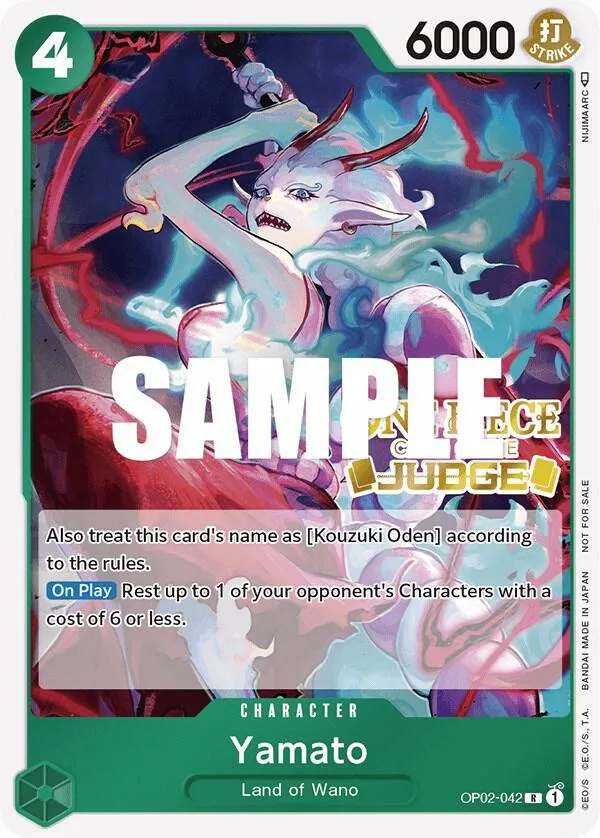 Yamato Judge Promos card