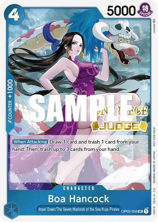 Boa Hancock Judge Promos card