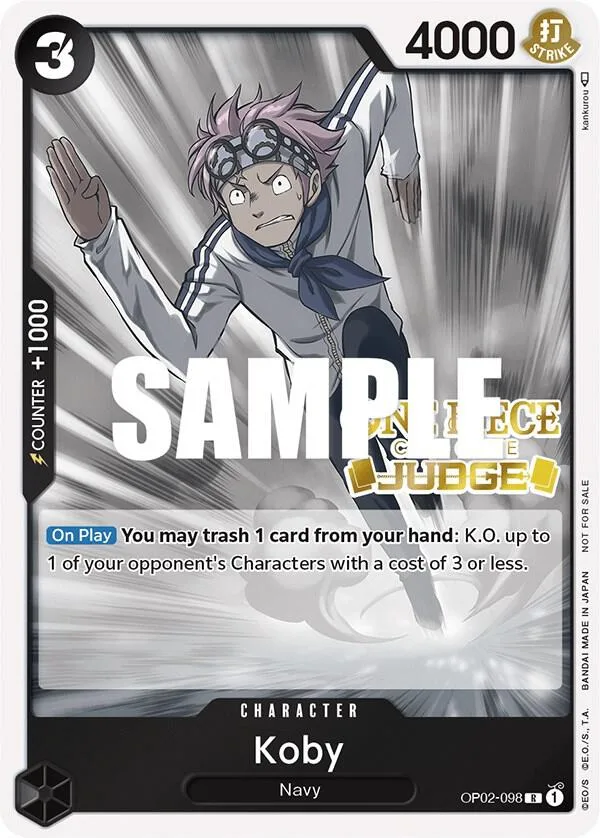 Koby Judge Promos card