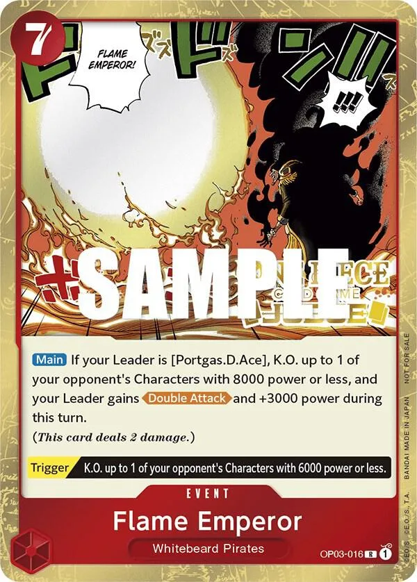 Flame Emperor Judge Promos card