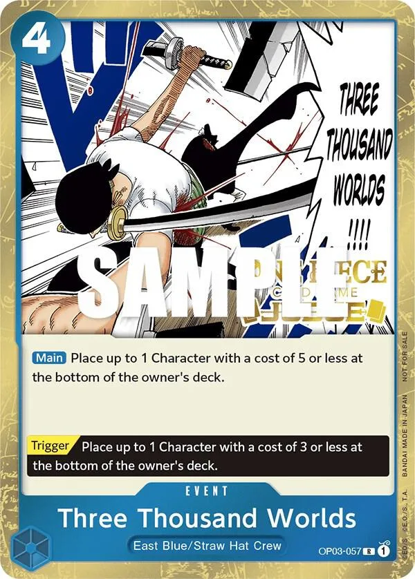 Three Thousand Worlds Judge Promos card