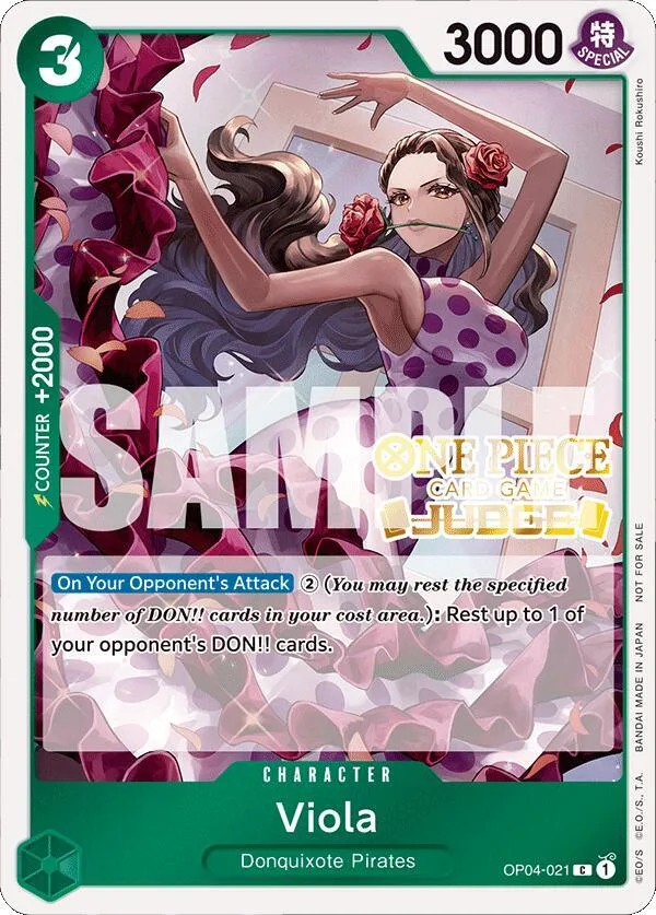 Viola Judge Promos card