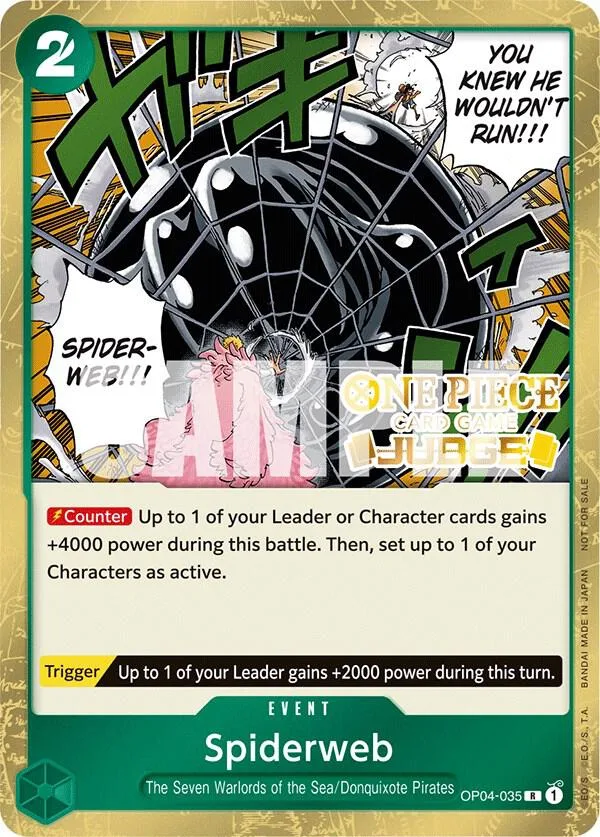 Spiderweb Judge Promos card