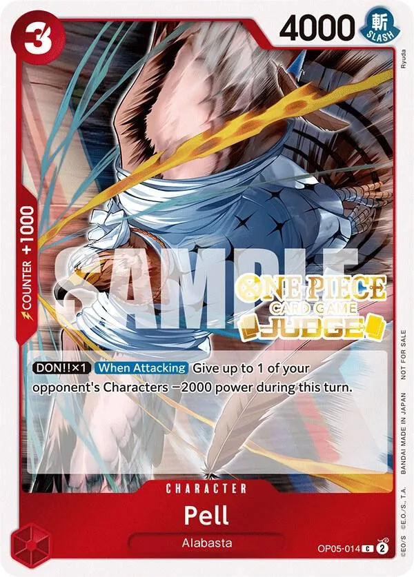 Pell Judge Promos card