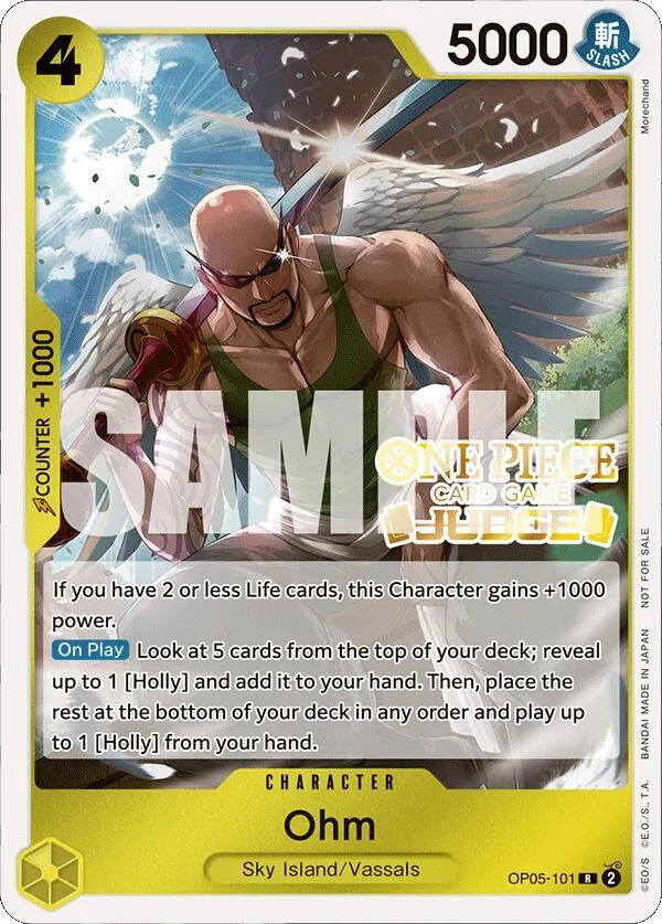 Ohm Judge Promos card