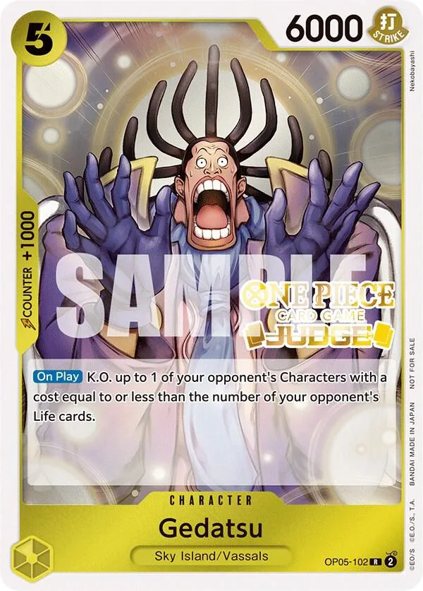 Gedatsu Judge Promos card