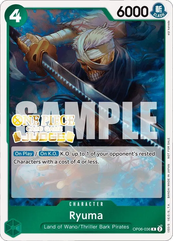 Ryuma Judge Promos card