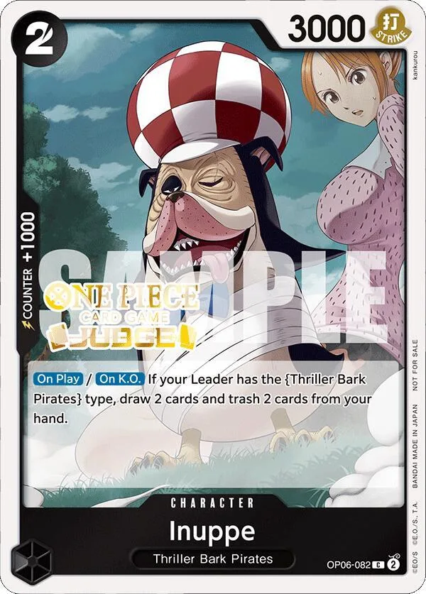Inuppe Judge Promos card