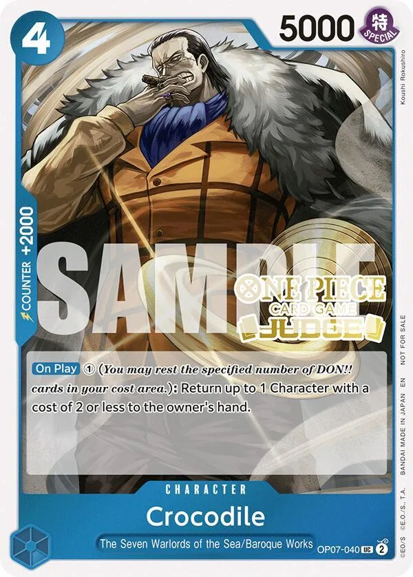 Crocodile Judge Promos card
