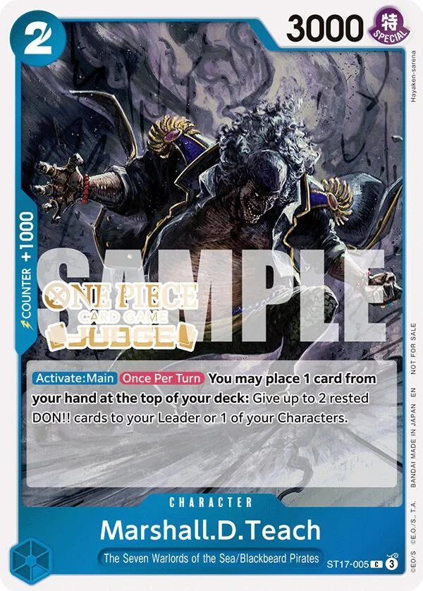 Marshall.D.Teach Judge Promos card