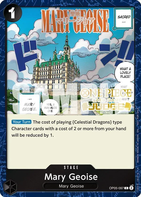 Mary Geoise Judge Promos card