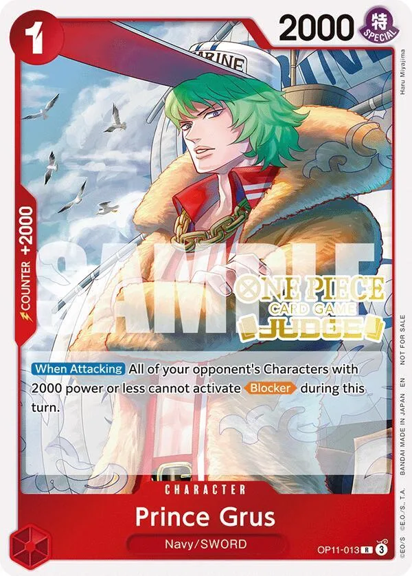 Prince Grus Judge Promos card