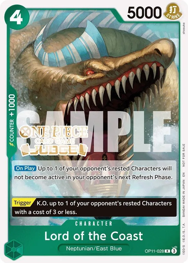 Lord of the Coast Judge Promos card