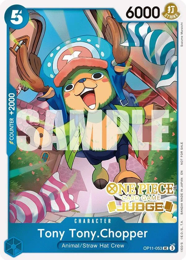 Tony Tony.Chopper Judge Promos card