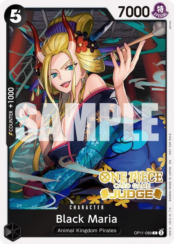 Black Maria Judge Promos card