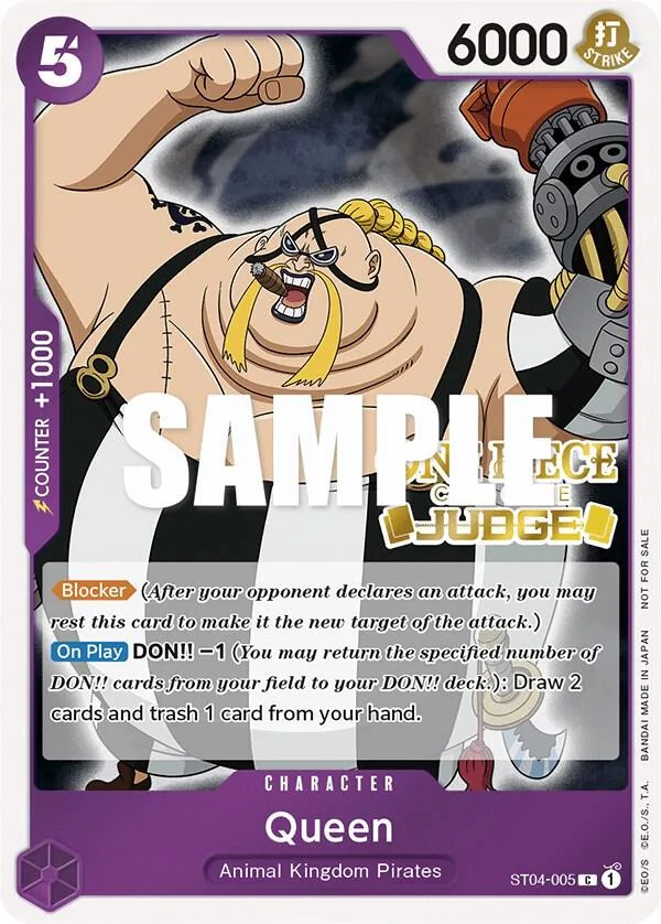 Queen Judge Promos card