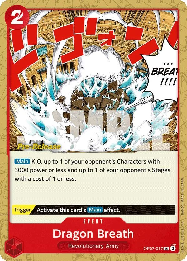 Dragon Breath Promos: 500 Years into the Future card