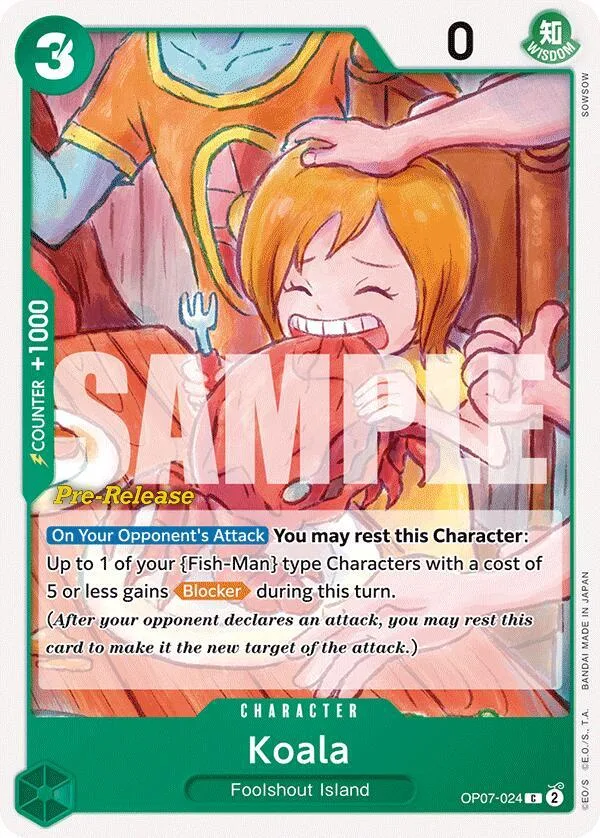 Koala Promos: 500 Years into the Future card