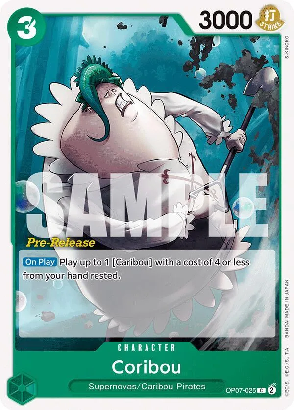 Coribou Promos: 500 Years into the Future card