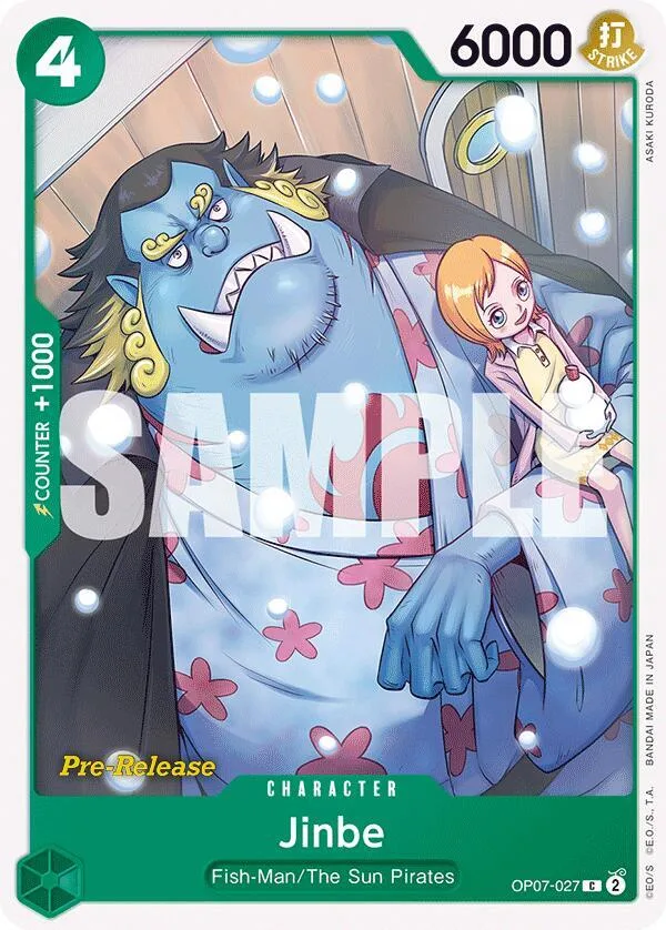 Jinbe Promos: 500 Years into the Future card