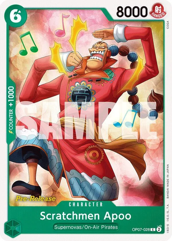 Scratchmen Apoo Promos: 500 Years into the Future card