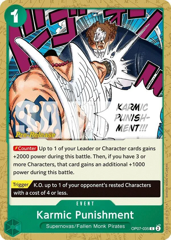 Karmic Punishment Promos: 500 Years into the Future card