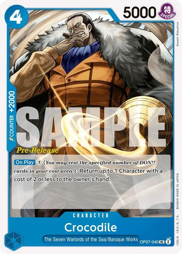 Crocodile Promos: 500 Years into the Future card