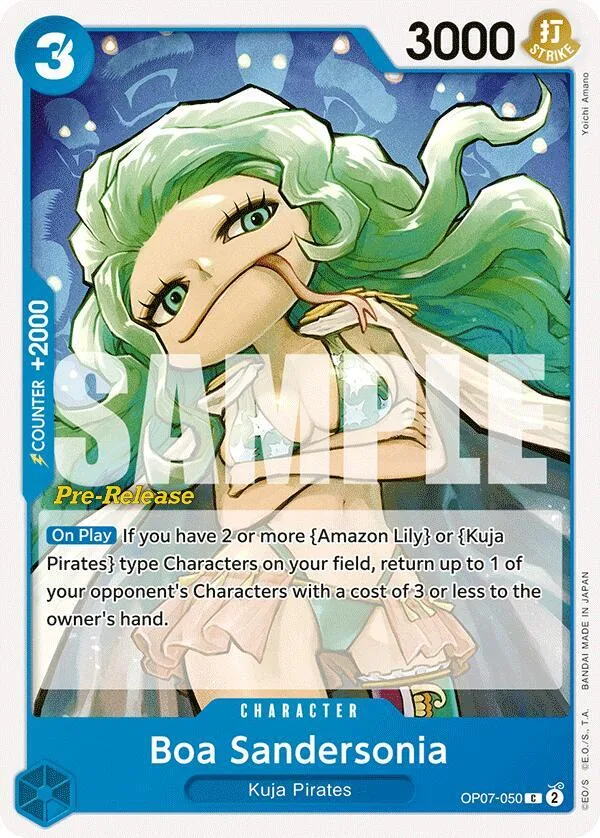 Boa Sandersonia Promos: 500 Years into the Future card