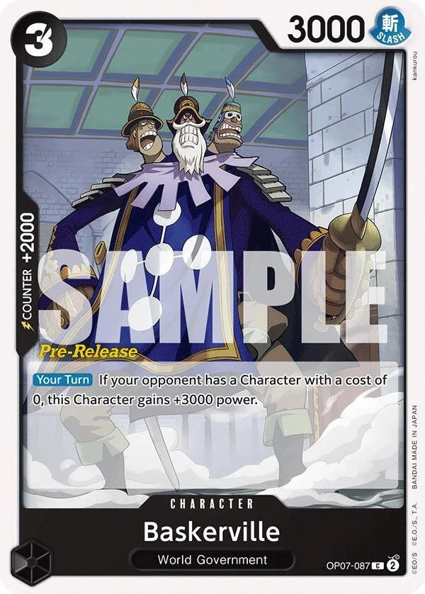 Baskerville Promos: 500 Years into the Future card