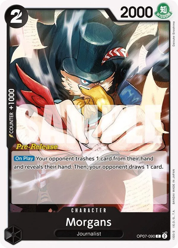 Morgans Promos: 500 Years into the Future card
