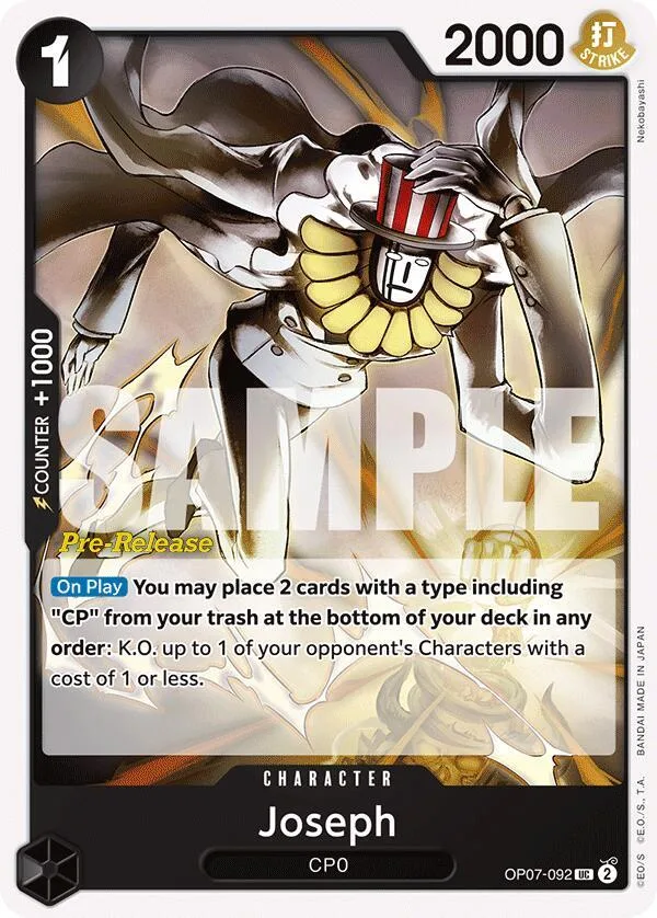 Joseph Promos: 500 Years into the Future card