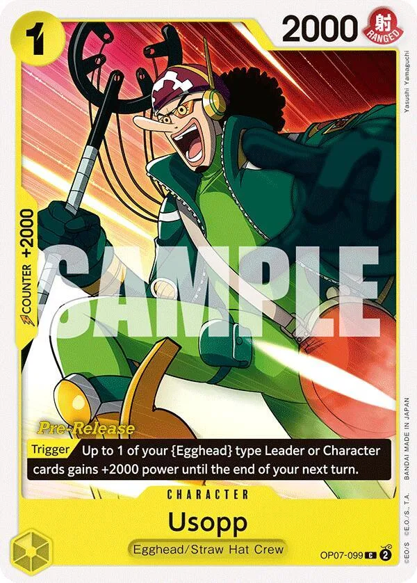 Usopp Promos: 500 Years into the Future card