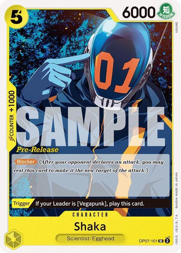 Shaka Promos: 500 Years into the Future card