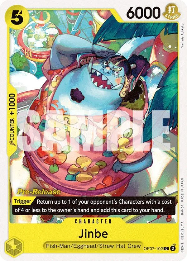 Jinbe Promos: 500 Years into the Future card