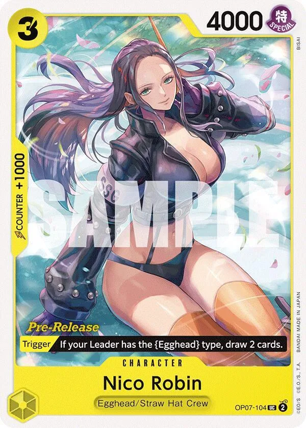 Nico Robin Promos: 500 Years into the Future card
