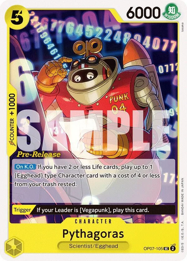 Pythagoras Promos: 500 Years into the Future card