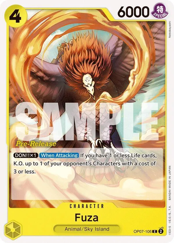 Fuza Promos: 500 Years into the Future card