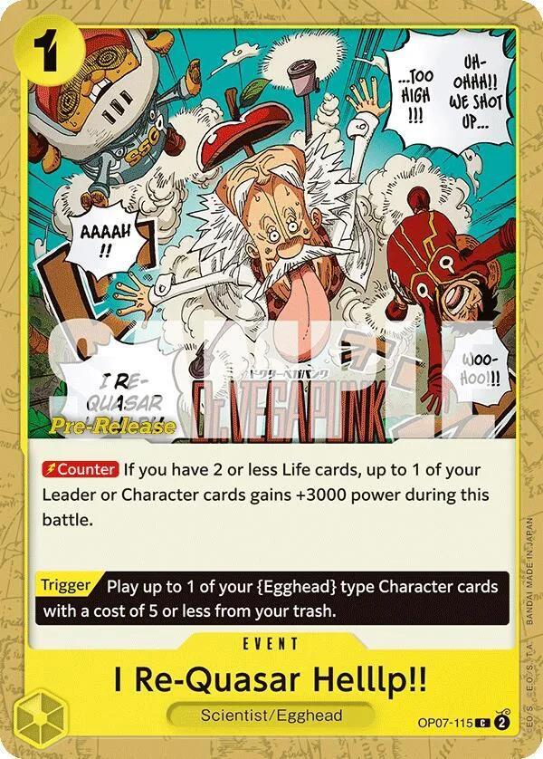 I Re-Quasar Helllp!! Promos: 500 Years into the Future card