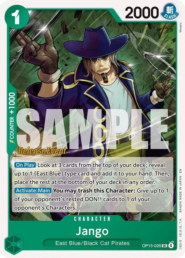 Jango Promos: Adventure on Kami's Island card