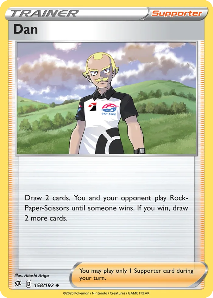 Dan #158 Rebel Clash Pokemon card