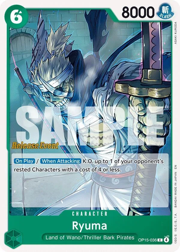 Ryuma Promos: Adventure on Kami's Island card